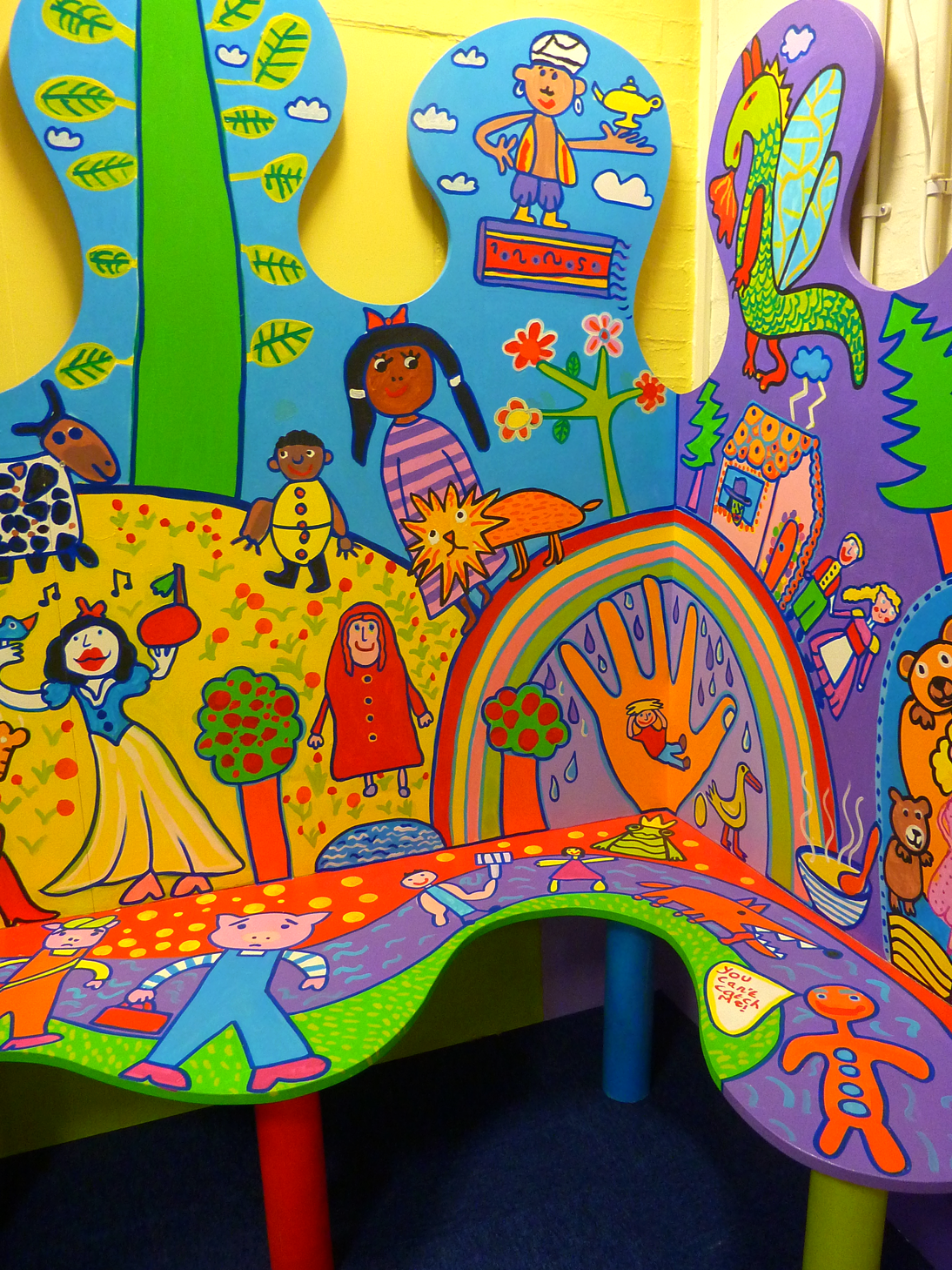 Parkgate Fairytale bench Year3